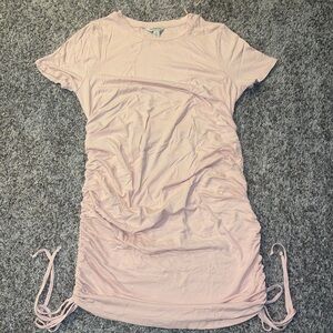 Destination Maternity Slide Ruched Bodycon Dress